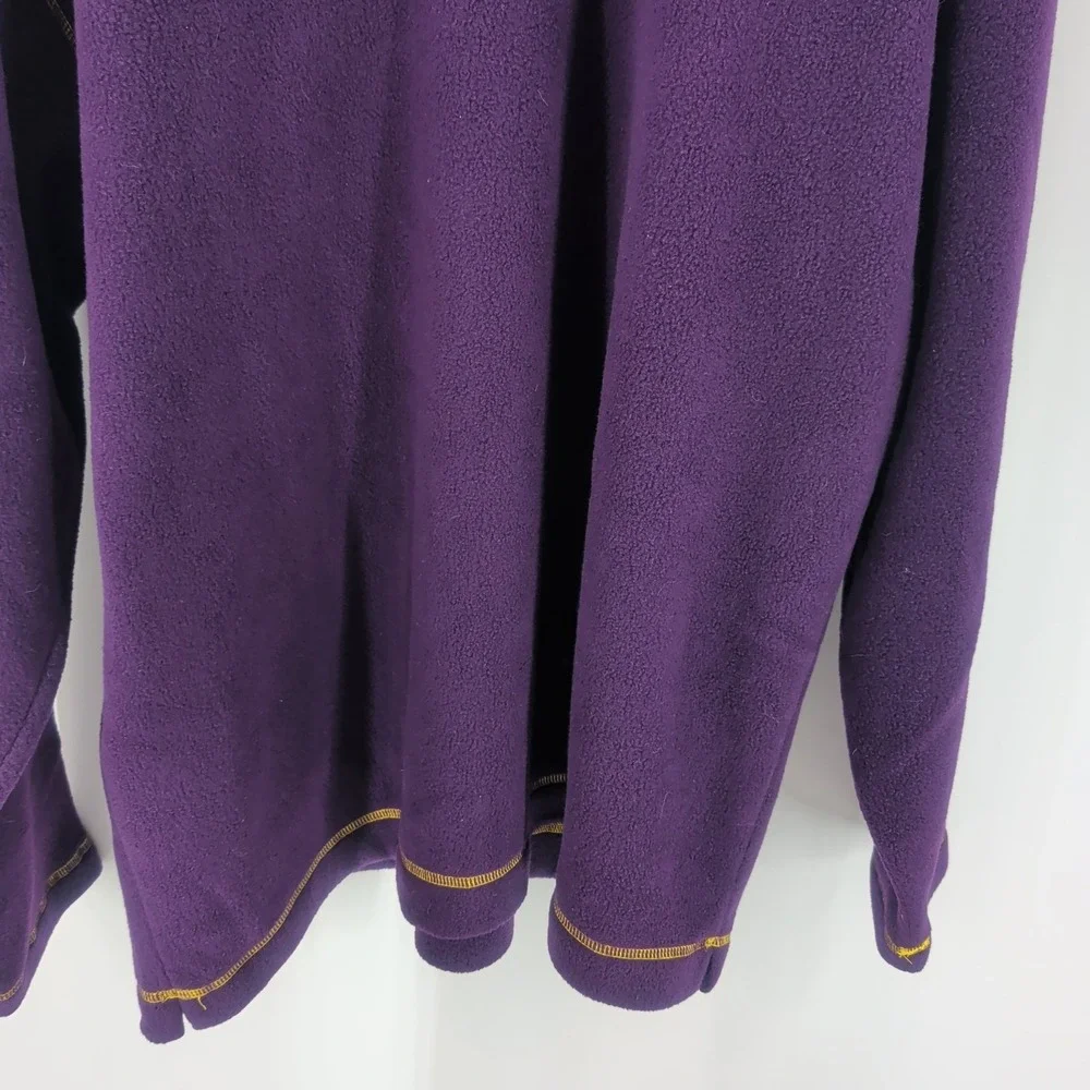 Vintage EXP Clothing By P.S.I. Long Sleeve Ponit Arena Sweatshirt Purple Size XL